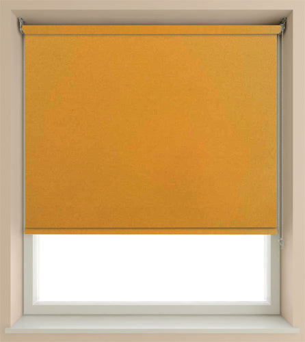 Speedy Connect Blackout Roller Blind, Ochre