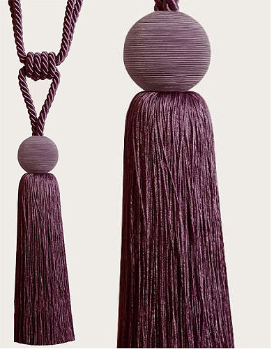 Laura Ashley Theodora Curtain Tieback Grape