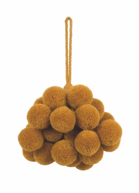 JLS Berry Pom Pom Key Tassel 93717/302