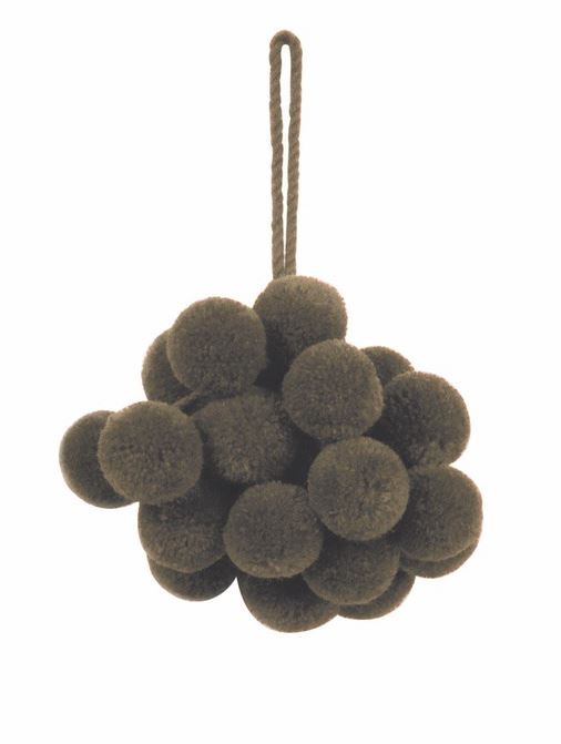 JLS Berry Pom Pom Key Tassel 93717/307