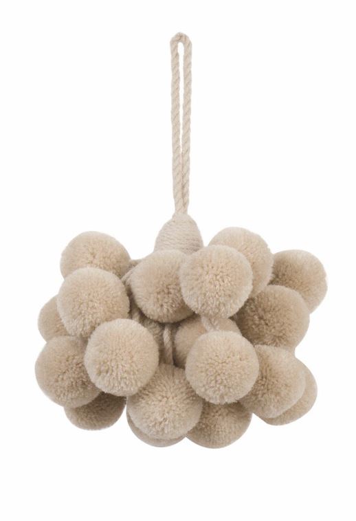 JLS Berry Pom Pom Key Tassel 93717/313