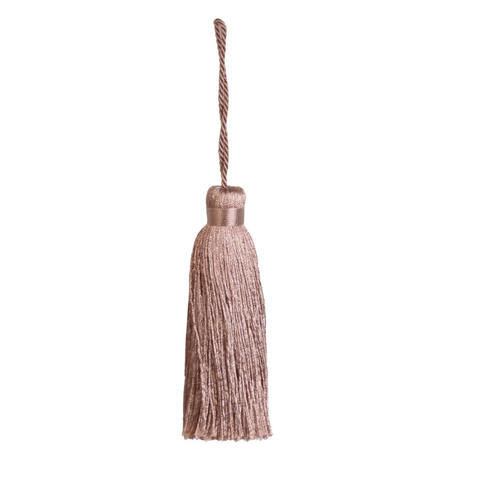Jones Reef Key Tassel Dark Blush