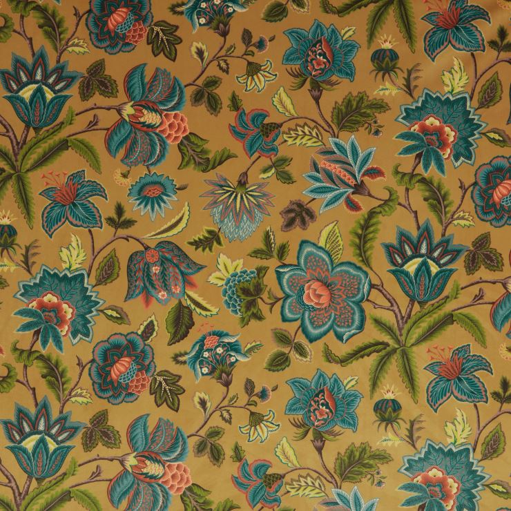 ILIV Orissa Sarita Velvet Ochre Fabric