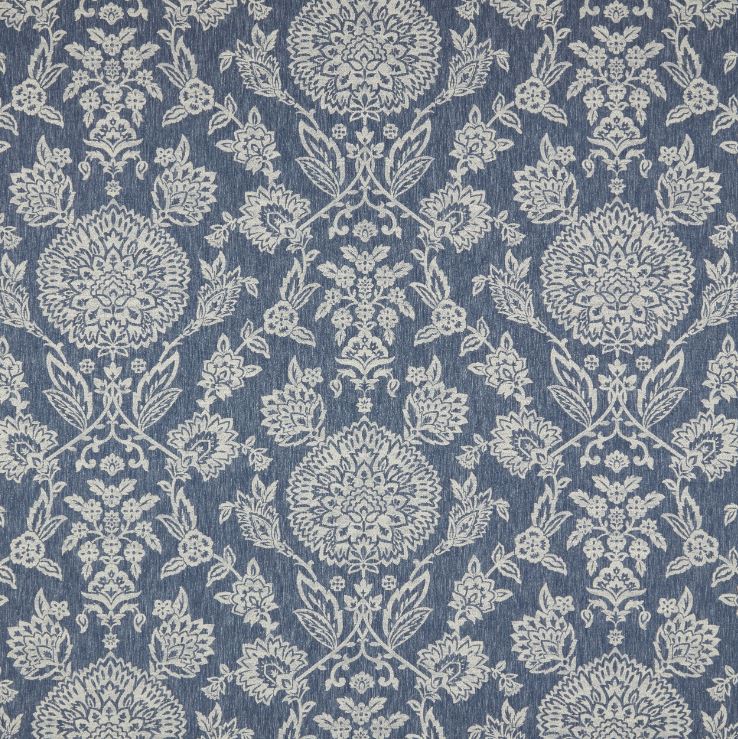 ILIV Jaipuri Madurai Indigo Fabric