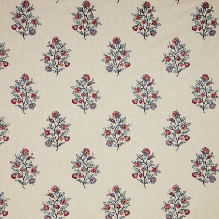 ILIV Jaipuri Elara Carmine Fabric