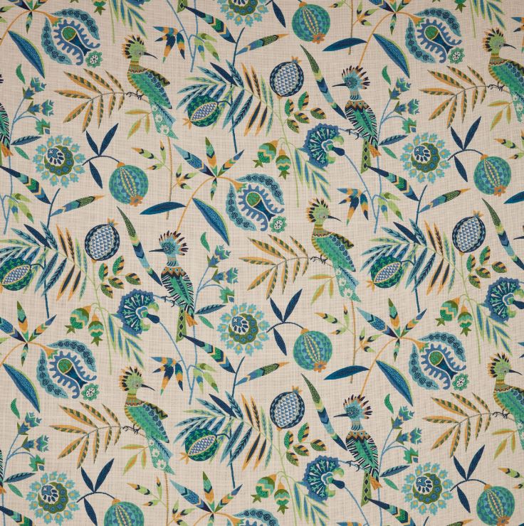 ILIV Artisan Hoopoe Neptune Fabric