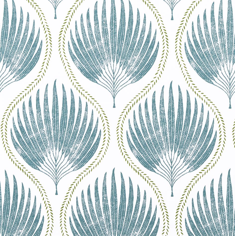 Ashley Wilde Darcy Penelope Lagoon Fabric