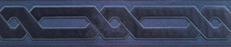 Copper Fox Mason Braid Trimming Cobalt