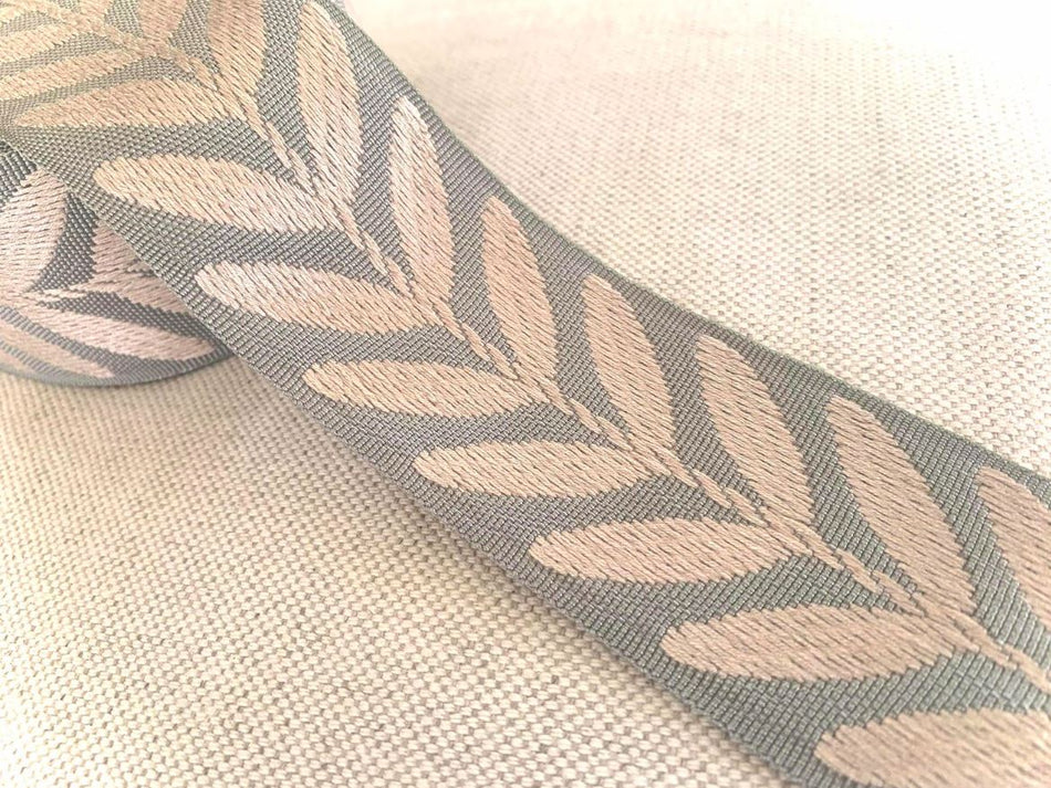 Copper Fox Botanical Braid Trimming Sage