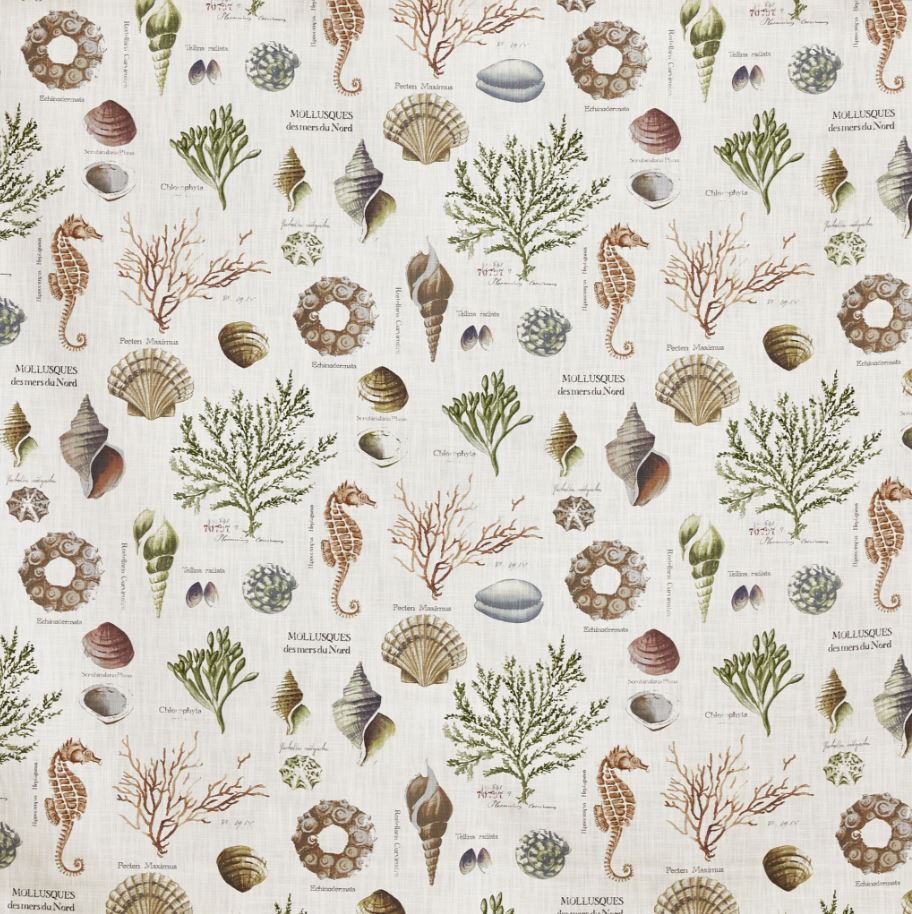 Prestigious Textiles Jersey St Helier Sea Weed Fabric