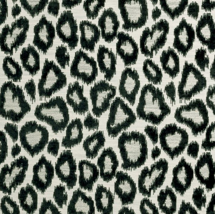 Clarke & Clarke Metropolitan Ortega Noir Fabric