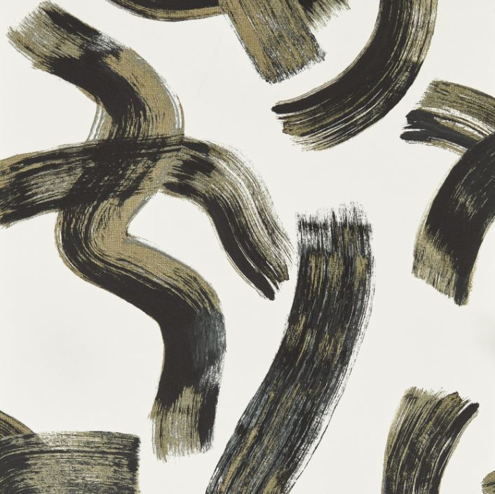 Clarke & Clarke Metropolitan Malevich Noir Wallpaper