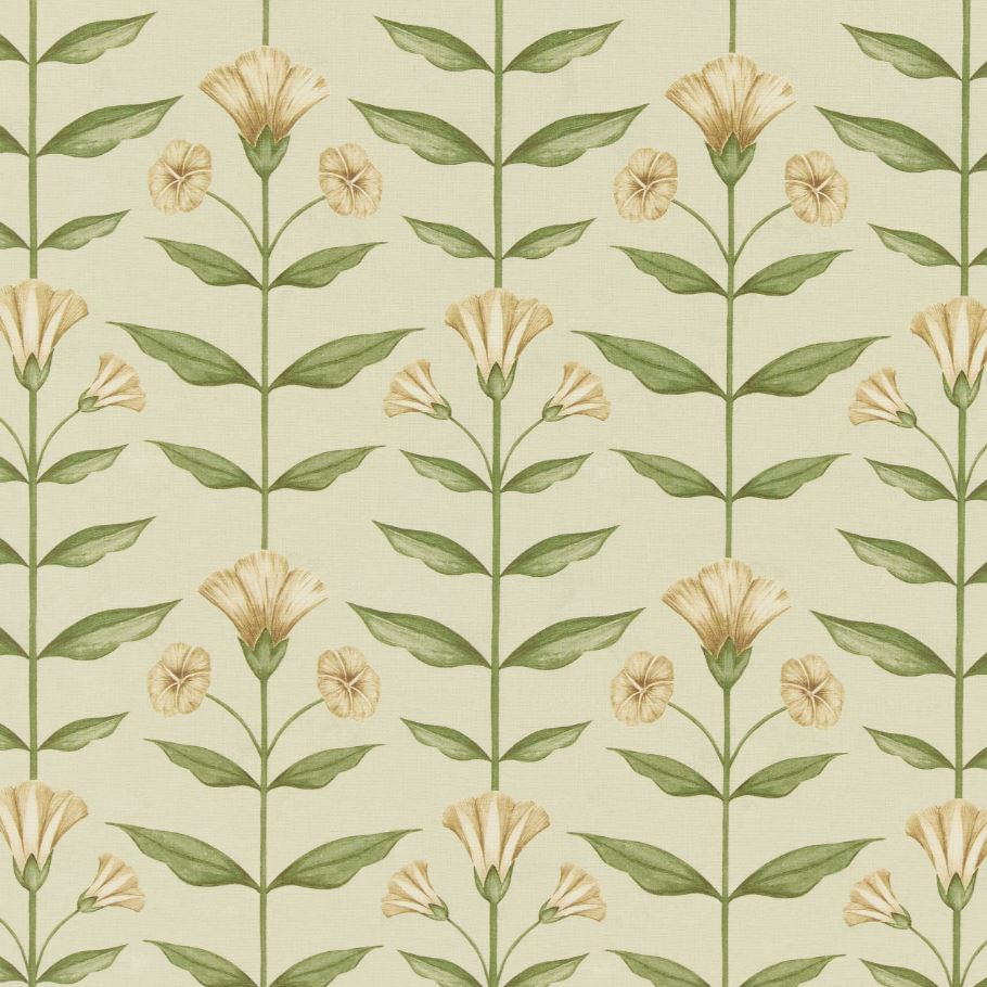 Ashley Wilde Florian Ottilie Ochre Fabric