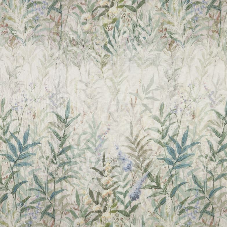 ILIV Rewilding Wildflower Fields Mint Fabric