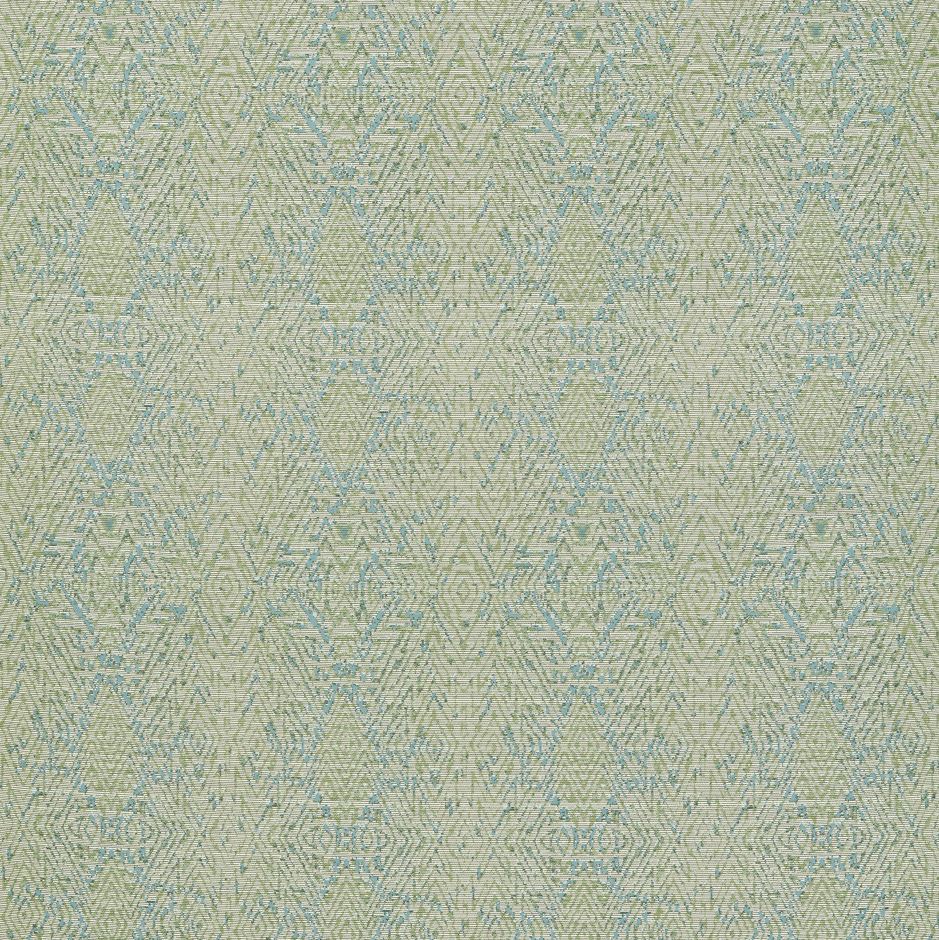 Harlequin Kasuri Hansha Kelly/Lagoon Fabric