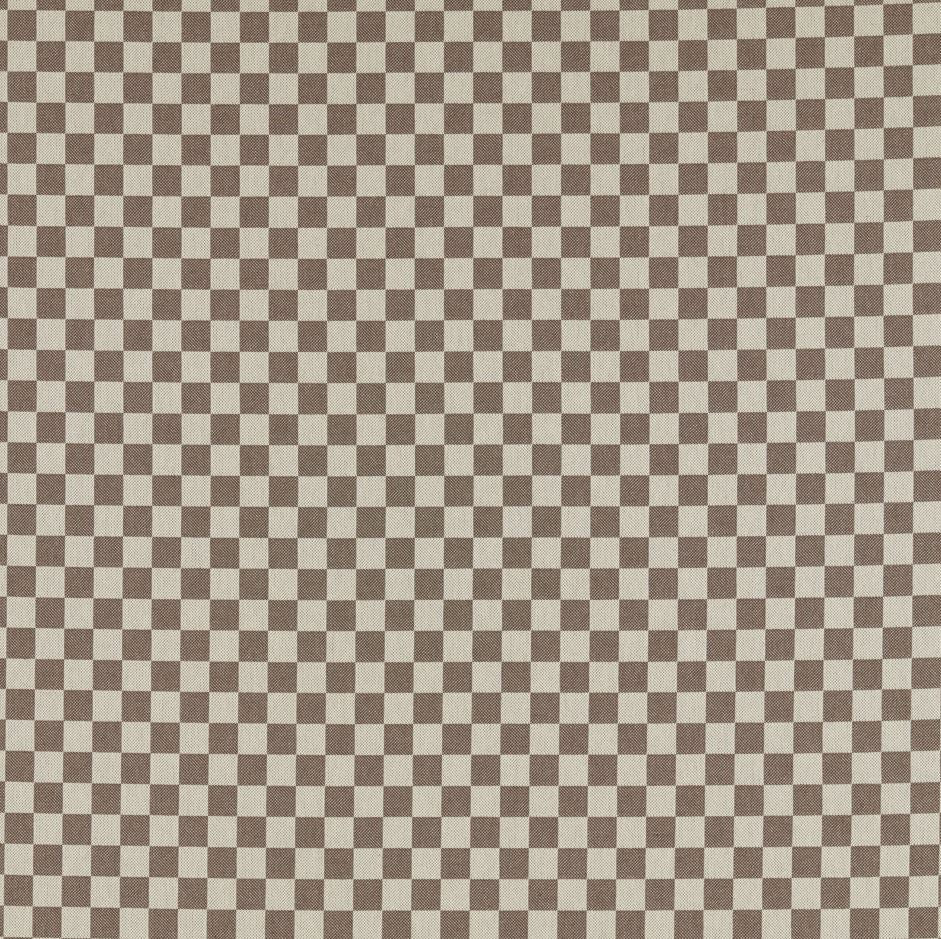 Harlequin x Henry Holland Weaves Blenets Check Mini Chocolate Fabric