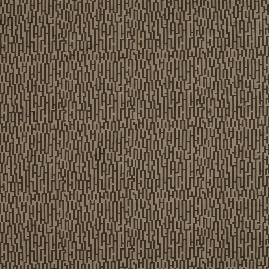 Harlequin x Henry Holland Weaves Great Hey Chocolate Fabric