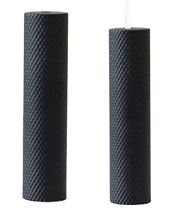 Jones Knurled Cord Pull Matt Black