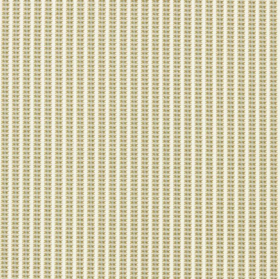 Harlequin Idyllic Pepita Stripe Taupe/Mint Fabric