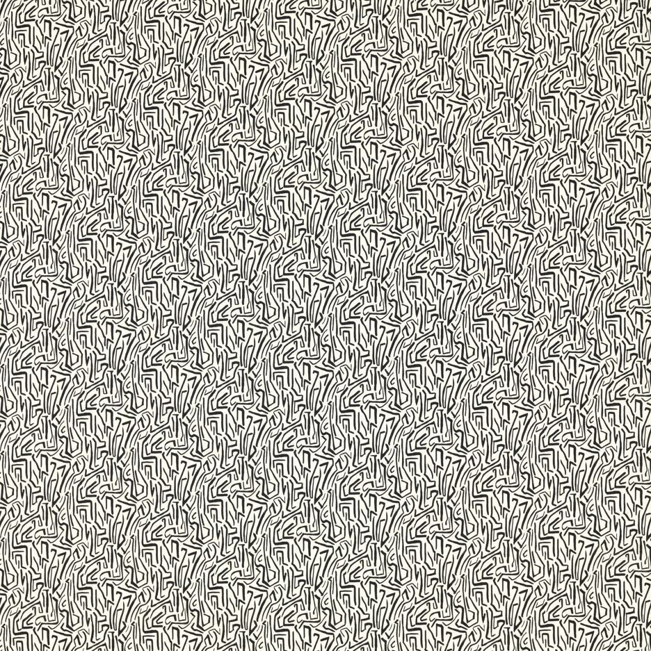 Harlequin Indoor Outdoor Prints Mini Melodic Black Earth/Origami Fabric