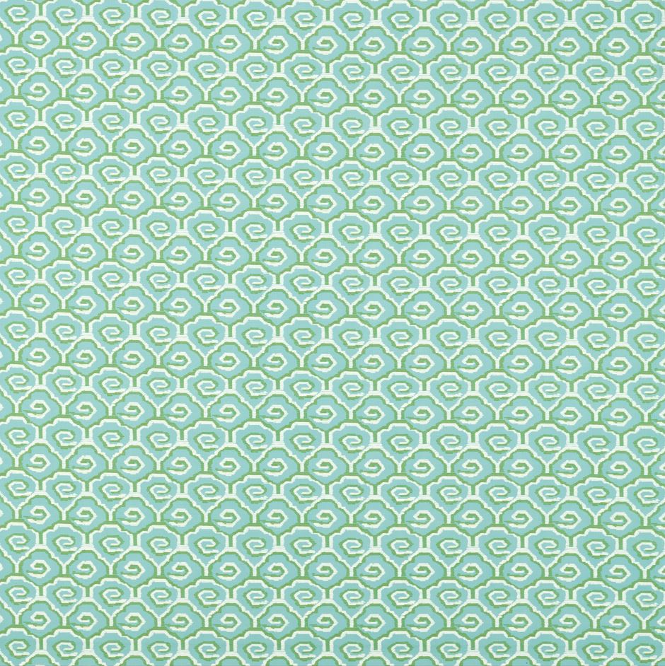 Harlequin Indoor Outdoor Prints Sora Mint/Kelly Fabric