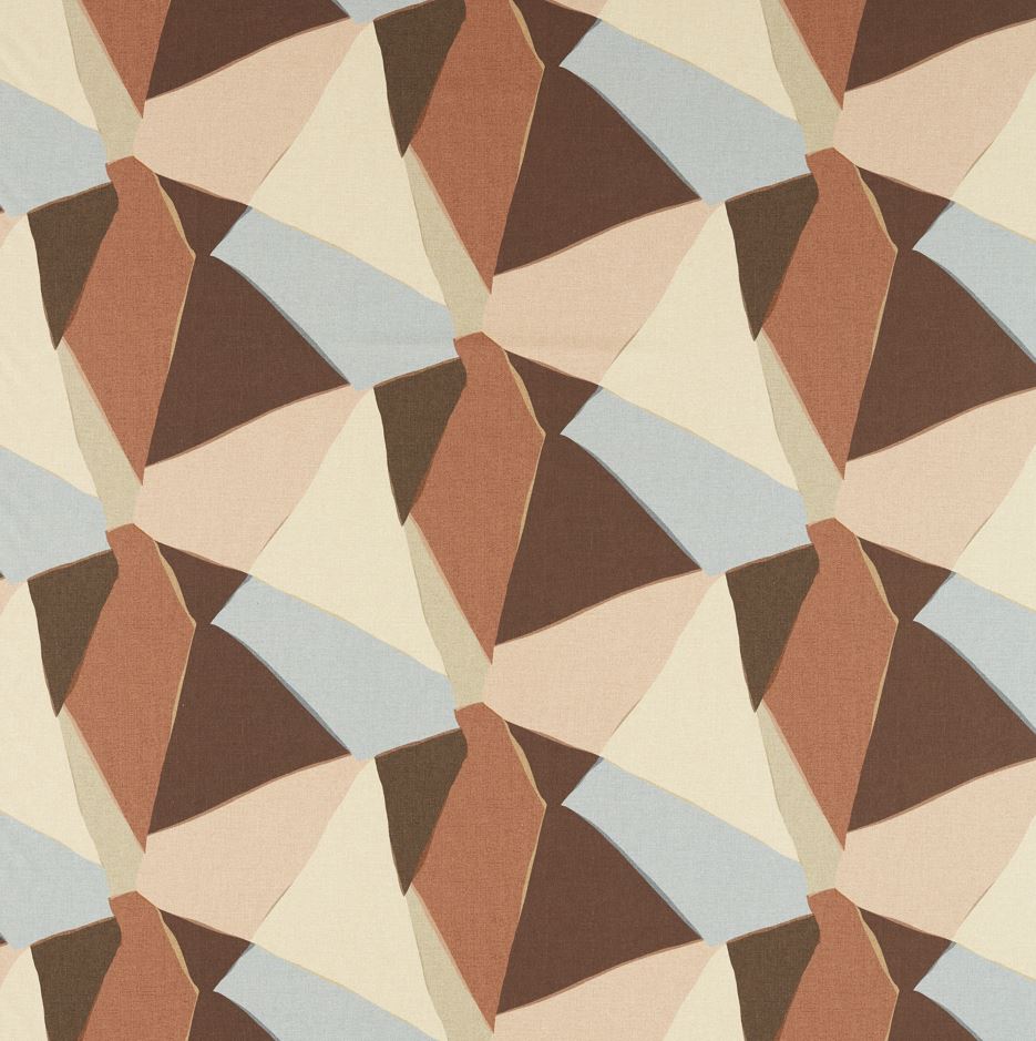 Harlequin Reflect Sumi Reflect Cornflower/Blush/Spice Fabric