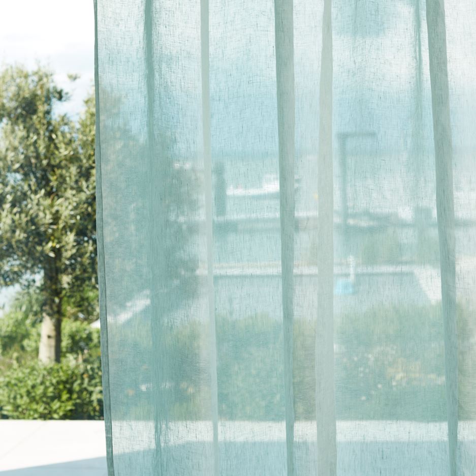 Harlequin Sheers 1 Lucent Seaglass Fabric