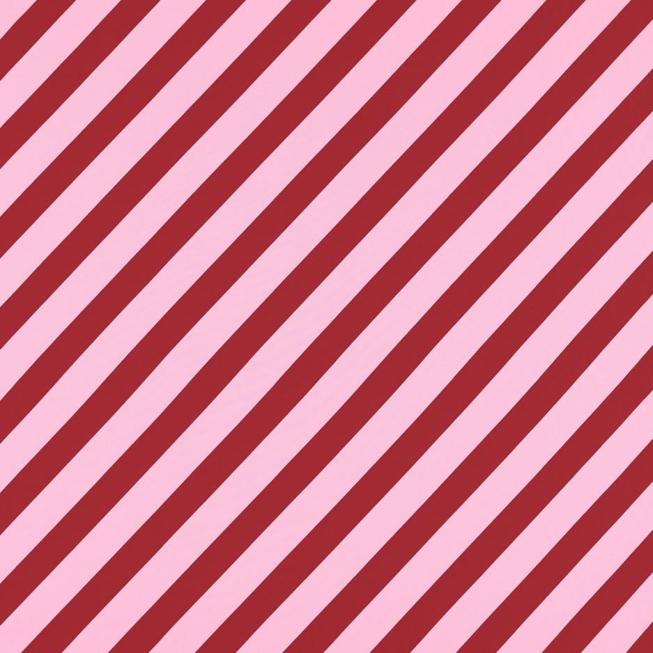 Harlequin x Sophie Robinson Paper Straw Stripe Ruby/Rose Fabric