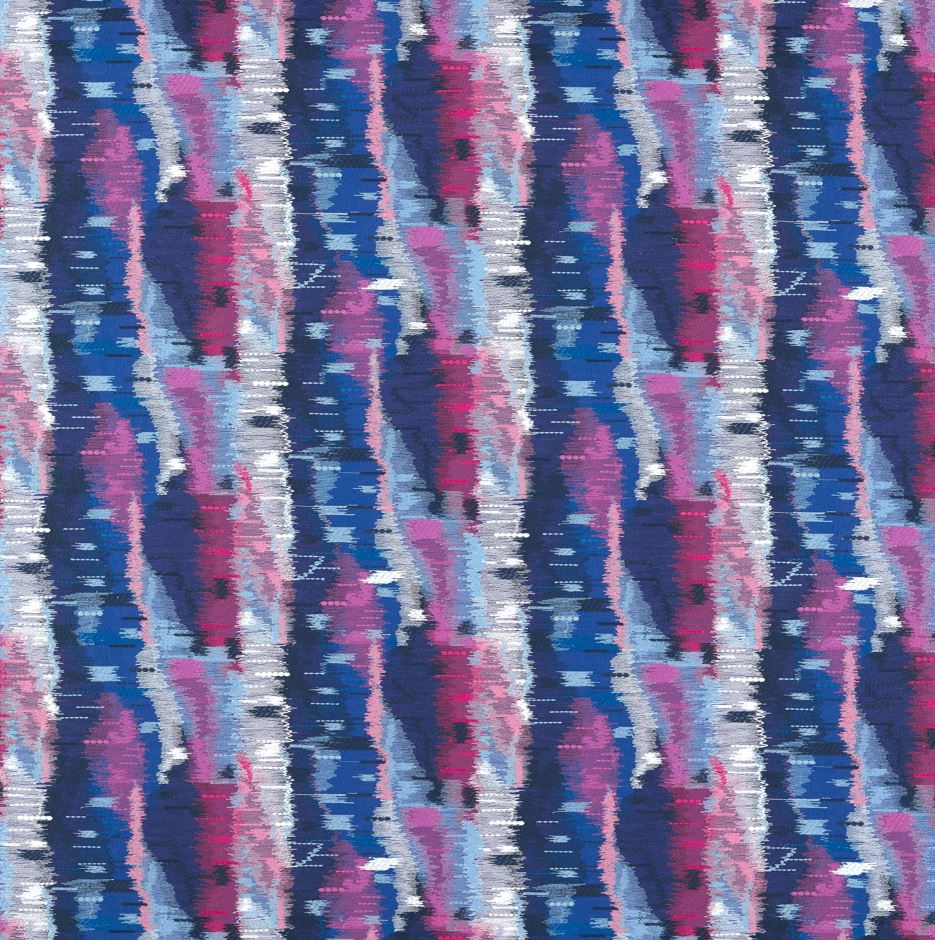 Harlequin x Sophie Robinson Wilderness Lapis/Carnelian/Ruby Fabric