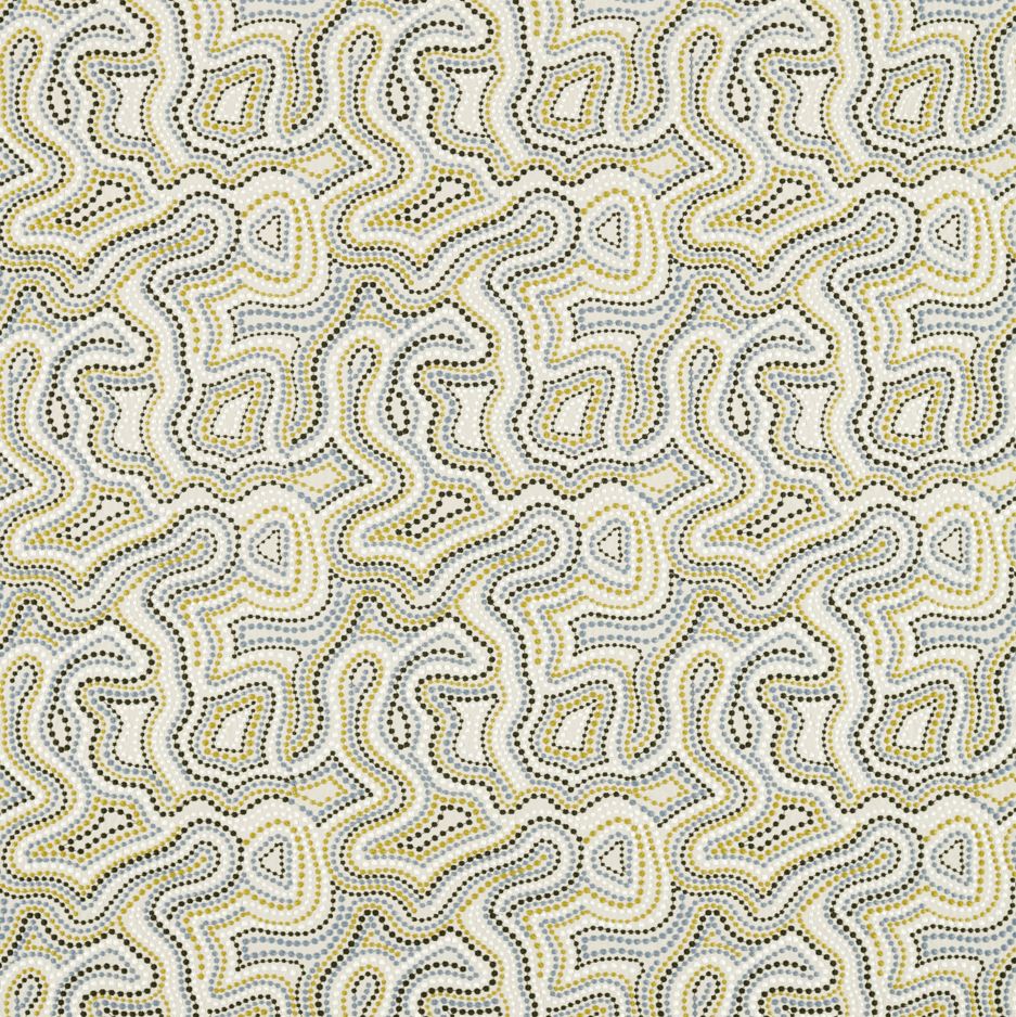Harlequin Colour 4 Sunstone Celestial/Fig Leaf/Nectar Fabric