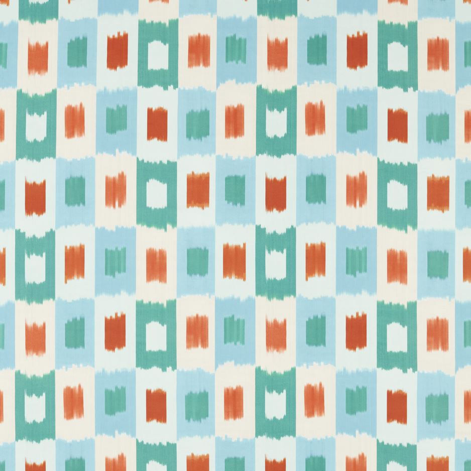 Harlequin Colour 3 Shiruku Harissa/Amazonia/Emerald Fabric