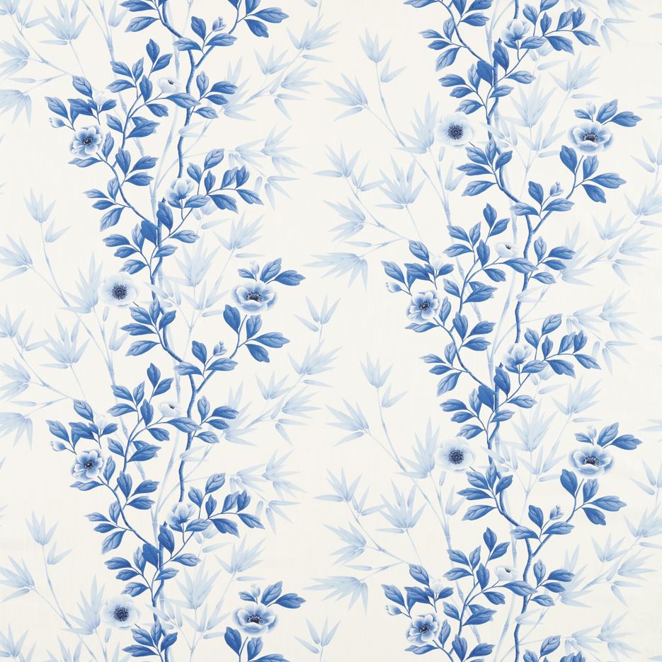 Harlequin x Diane Hill Lady Alford Porcelain/China Blue Fabric