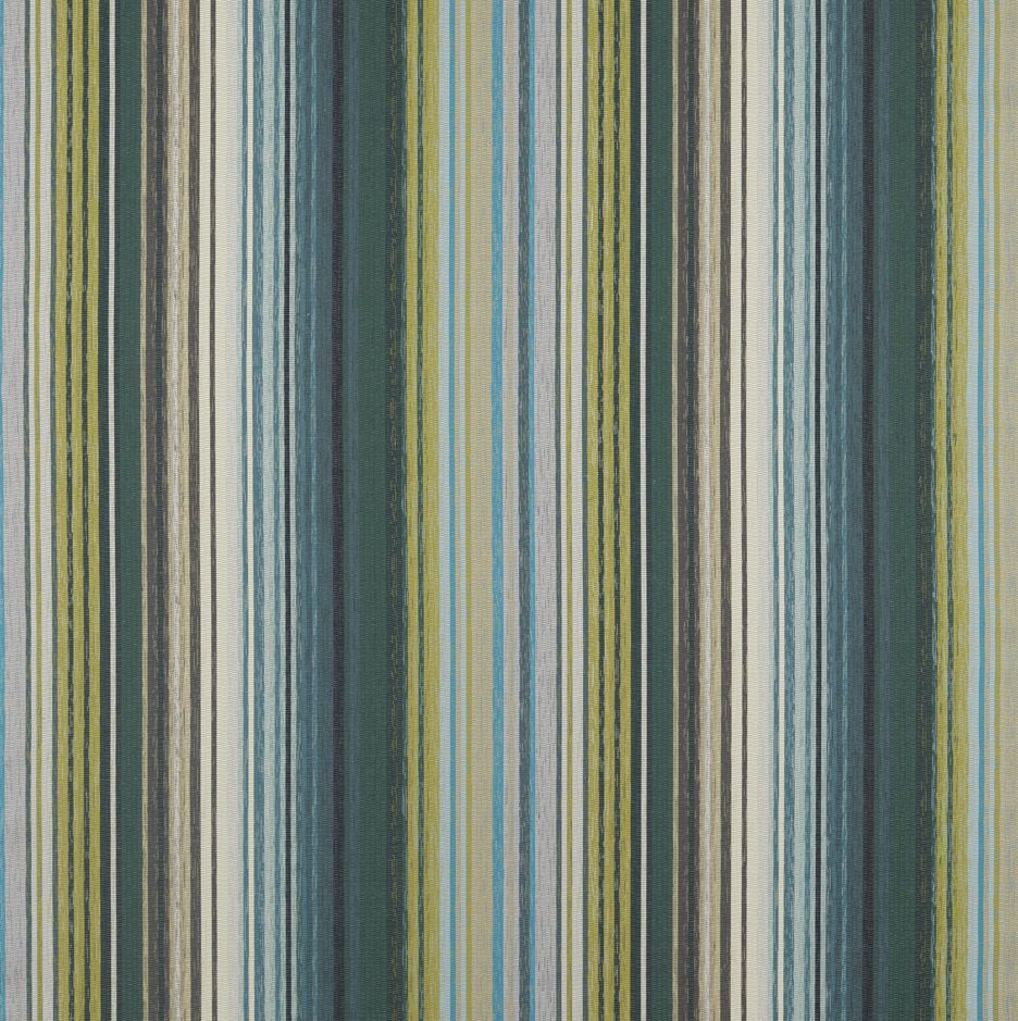 Harlequin Colour 2 Spectro Stripe Emerald/Marine/Lichen Fabric