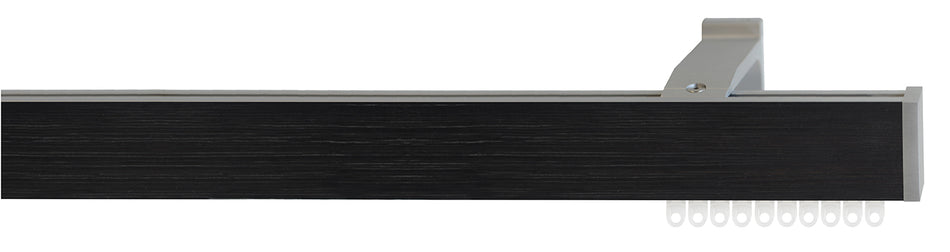 Jones Sencillo 40mm Hand Drawn Curtain Track Pole Black (Copy)