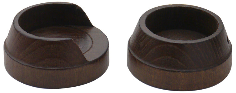 Woodline 28mm 35mm and 50mm Recess Brackets Dark Oak