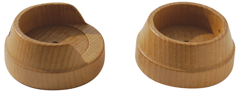 Woodline 28mm 35mm and 50mm Recess Brackets Light Oak