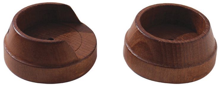 Woodline 28mm 35mm and 50mm Recess Brackets Rosewood