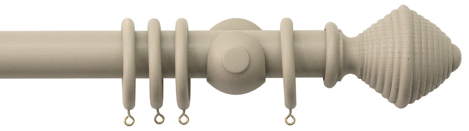 Jones Seychelles 40mm Handcrafted Wood Pole Truffle, Hive