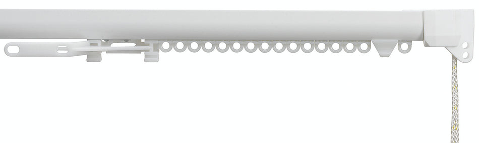 Silent Gliss 3840 Corded Curtain Track White