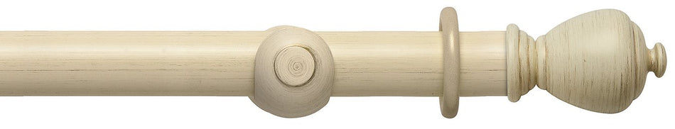 Modern Country 45mm, 55mm Pole, Brushed Cream, Sugar Pot