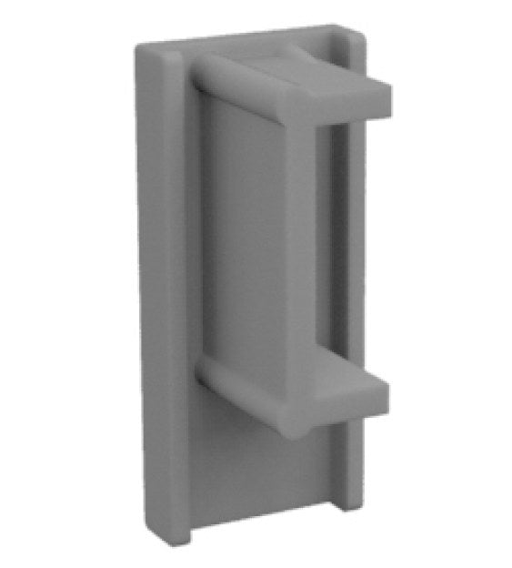 Renaissance Principal H-Section End Cap, Grey