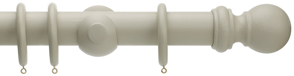 Honister 50mm Wood Pole, Stone