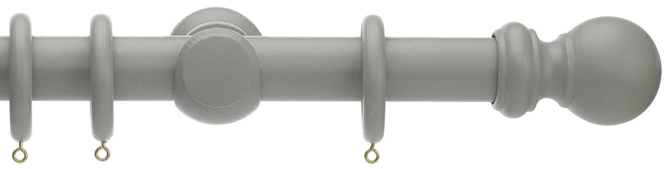 Honister 50mm Wood Pole, Truffle