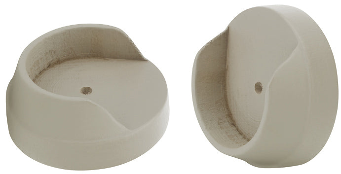 Honister 28mm, 35mm & 50mm Pole Recess Bracket, Cafe Latte