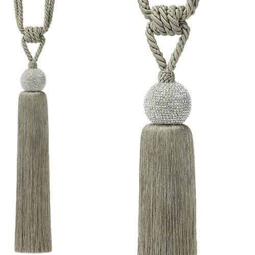 Hallis Large Rope Tieback Ritz, Taupe