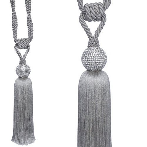 Hallis Large Rope Tieback Ritz, Platinum