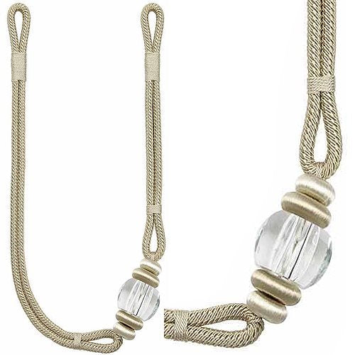 Hallis Mirage Rope Tieback Embrace Champagne