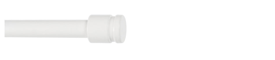 Cameron Fuller 32mm Metal Curtain Pole White Collar