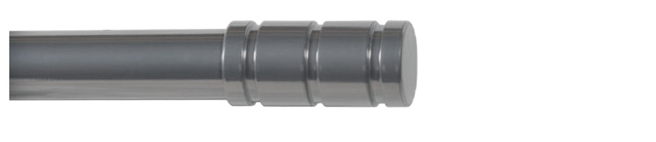 Cameron Fuller 32mm Metal Curtain Pole Pewter Barrel