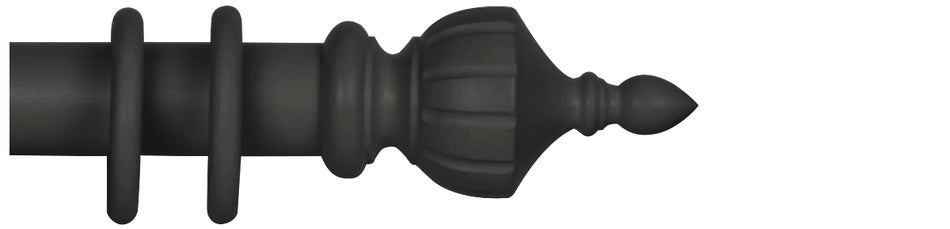 Cameron Fuller 35mm Pole Matt Black Crown